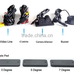 Integrated Car Rear View Camera With Visible Parking Sensor With Waterproof Car Camera thumbnail-6