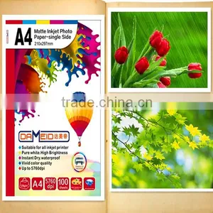 Hot Sale ,high Quality,cheap Price A4 108g/128g/140/220g Matte Photo Paper thumbnail-1