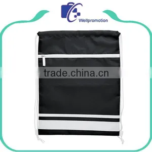 Polyester Draw String Bag String Backpack Promotional Bags For Shopping thumbnail-5