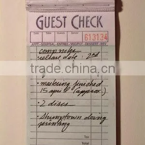Carbonless Invoices Restaurant Docket Books Restaurant Guest Check thumbnail-1