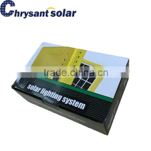 3W Portable Solar Lighting System Kit for Camping thumbnail-2