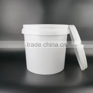 18lt Round PP Plastic Buckets With Lids & Handle, Anti Static Pail for Oil Lubricants thumbnail-2
