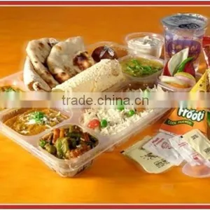 Thali+Lid for Restaurant & Sweet Shop 8 Box Compartment thumbnail-1
