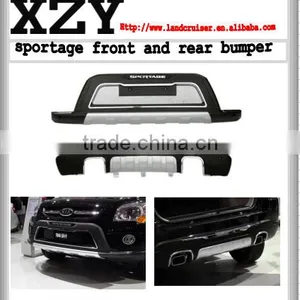 Front +rear Bumper Guard for Sportage thumbnail-1