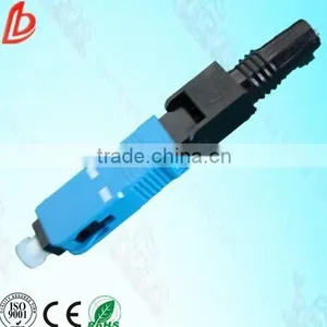 Factory Price Singlemode Quick Assembly SC/UPC Fiber Optical Fast Connector for FTTH Field thumbnail-1