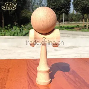 Deeply Polished Classical Natural Kendama,beech Woodgrain Kendama,professional Unfinished Wooden Kendama thumbnail-1