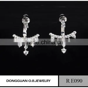 New 2016 Latest Earring Designs Earring Jackets for Woman thumbnail-4