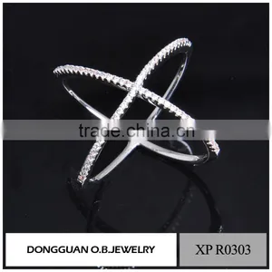Custom Ladies White Gold Fashion Ring Finger Rings Photos Wholesale thumbnail-4