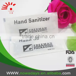 High Quality Alcohol Instant Hand Washing Hand Sanitizer Sachet thumbnail-4