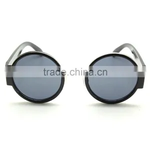 50s Vintage Style Steampunk Round Sunglasses Factory Price thumbnail-3