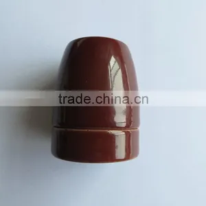 E27 CE Ceramic Lamp Holder Colorful Porcelain Screw Bulb Socket Vintage Light Bases thumbnail-5