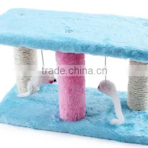 Aimigou Sisal Mouse Cat Toys With Spring and Round Bottom thumbnail-6
