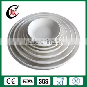 Wholesale Customized Round Porcelain Salad Plate Set, Hot Sale China White Deep Ceramic Dinner Plates for Restaurant thumbnail-1
