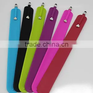Wholesale Price Silicone Touch Screen Pen Bracelet for Mobile Phone thumbnail-5