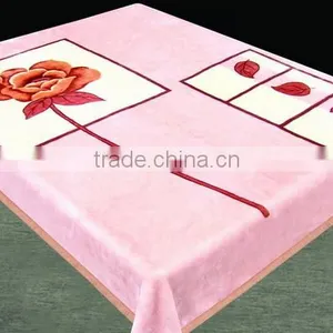 100% Polyester Wholesale Thermal Protection Container Home Mink Korea China Supplier Sheep Fleece Blanket thumbnail-3