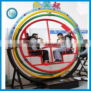 Thrilling New Products! High Quality 2seats Amusement Human Gyroscope Ride for Sale thumbnail-6
