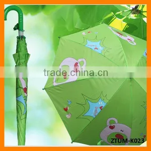 Automatic Whistle Arched Heart Bear Children Umbrella thumbnail-1