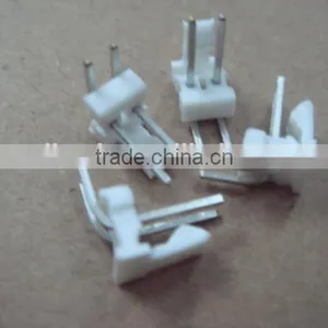 2.54mm Pitch PCB Wire to Board Connector TE 2P MAT100 HDR ASSY SQ Connector 640457-2 Right Angle Header 2 Pin Through Hole thumbnail-6