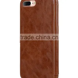 Newly Brown Pocket Book Type PU Leather Case for Apple IPhone 7 Plus(5.5") thumbnail-3