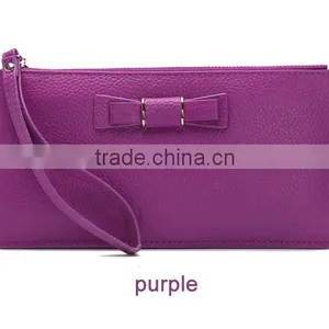 Lining Fabric Wallet Women Leather Wallet Ladies Wallet Wholesale thumbnail-3