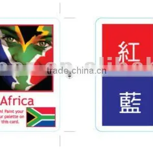6Color Fans Face Paint Card,Sports Fans Face Paint thumbnail-1