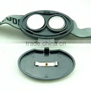 Super Bright Waterproof Outdoor Camping 2*CR2032 Battery HeadLamp 3 Led Headlight thumbnail-2