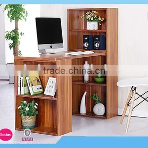 Combined Learning Table With a Bookcase thumbnail-1