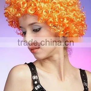 Synthetic Hair Disco Party Afro Football Fan Wigs Hair Children& Adult thumbnail-4