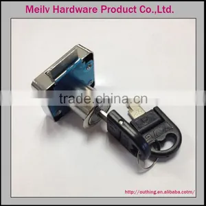 2016-2017 Furniture Hardware Made in China Store Cabinet Furniture Iron Drawer Locks thumbnail-2