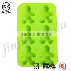 Christams Snowman Shape Silicone Ice Cube Tray/baking Mold thumbnail-4