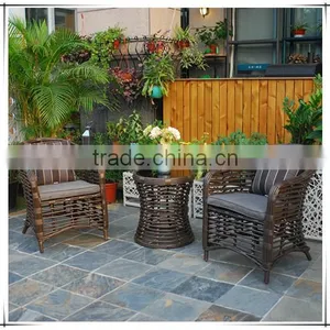 Hot Selling Cheap Rattan Morden Table Set Garden Set thumbnail-1