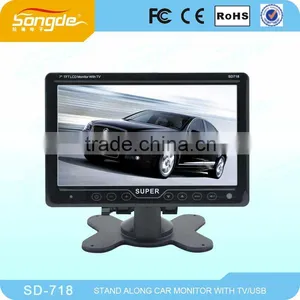 7 Inch TFT LCD Touch Screen Monitor With USB Powered Touch Car Display thumbnail-1