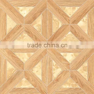 Wooden Polished Porcelain Ceramic Tile Glazed Floor Tile Zibo thumbnail-1