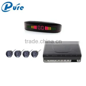 2016 Facrory Supply Wholesale 4 Sensors Parking Sensor LED Display Car Reverse Backup Radar System thumbnail-3