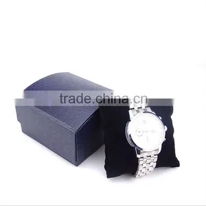 Chinese Factories Wholesale Custom High-grade Leather Watch Box, Dark Blue Creative Gift Boxes thumbnail-1