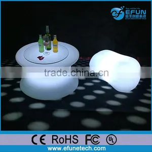 Waterproof Portable Modern Cafe Chairs and Tables,led Cafe Tables and Chairs thumbnail-1