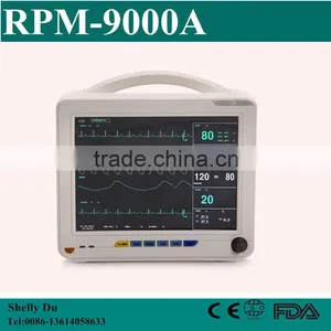 Hospital and Clinic Use 12 Inch Multi-Parameter Patient Monitor With Printer/Thermal Recorder and ETCO2 RPM-9000A-Shelly thumbnail-1