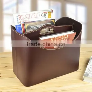 PU Leather Multi-function Clothing, Magazine Storage Gift Basket Wholesale thumbnail-4