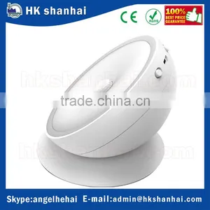 USB Rechargeable Human Body Sensor Switch 360 Rotary 0.5W Motion Sensor Night Light Lamp Lighting Intelligent Night Light thumbnail-1