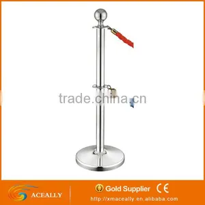 Aceally Stainless Steel Chrome Retractable Belt Barrier Used in Bank thumbnail-6