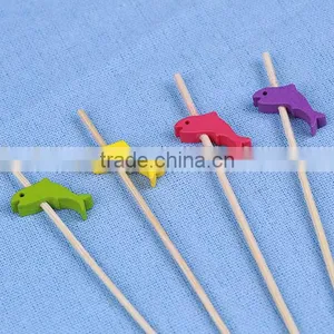 Decorative Fruit Toothpicks /stick With Fish Logo thumbnail-2