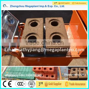 Trade Assurance Small Clay Soil Interlock Brick Making Moulding Machine Price in India thumbnail-3
