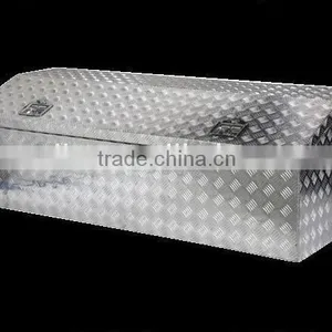 2mm Checker Plate Aluminium Tool Box UTE Truck Storage thumbnail-4