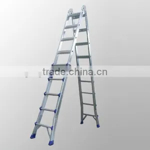 Litter Giant Safety Ladder 4 Rung 5 Step/ Telescopic Ladder / Multifunction Ladder thumbnail-1