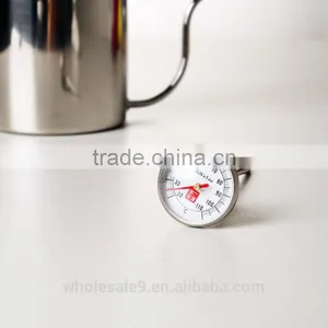 Stainless Steel Coffee Kettle, Stainless Steel Coffee Driper Kettle Pot With Thermometer thumbnail-3