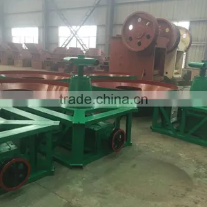 Double Roller Griding Mill Machine ,separate Gold Equipment . Wet Pan Mill thumbnail-6