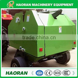 Farm Use Mobile Mini Round Hay Baler for Sale thumbnail-1