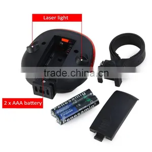 3 LED Lamps Waterproof Cycling Seatpost BikeTaillight Warning Flashing Light With Dual Laser Lines for Bicycle Accessories thumbnail-5