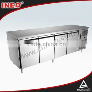 #304 Stainless Steel Under Counter Refrigerator/Industrial Refrigeration Equipment/Bar Style Refrigerator thumbnail-1