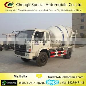 5m3 Small Concrete Mixer FOTON Concrete Mixer Truck thumbnail-1